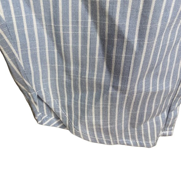 Marine layer blue white striped pants women’s small Allison beach lightweight - Picture 3 of 8